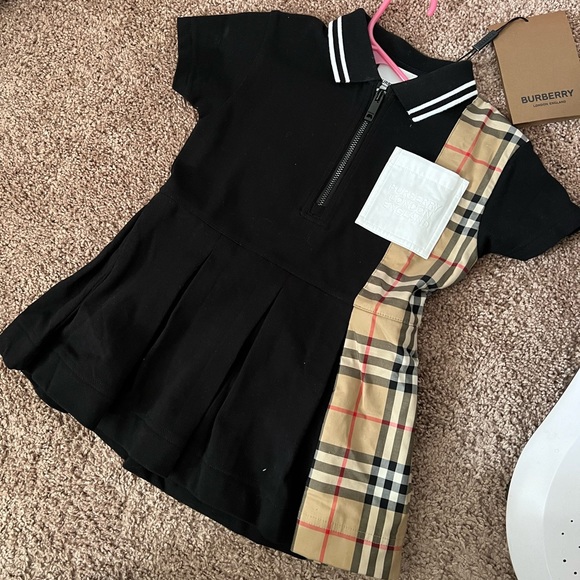 Burberry Other - Baby girl Authentic Burberry dress only wore once for like 2 seconds.
